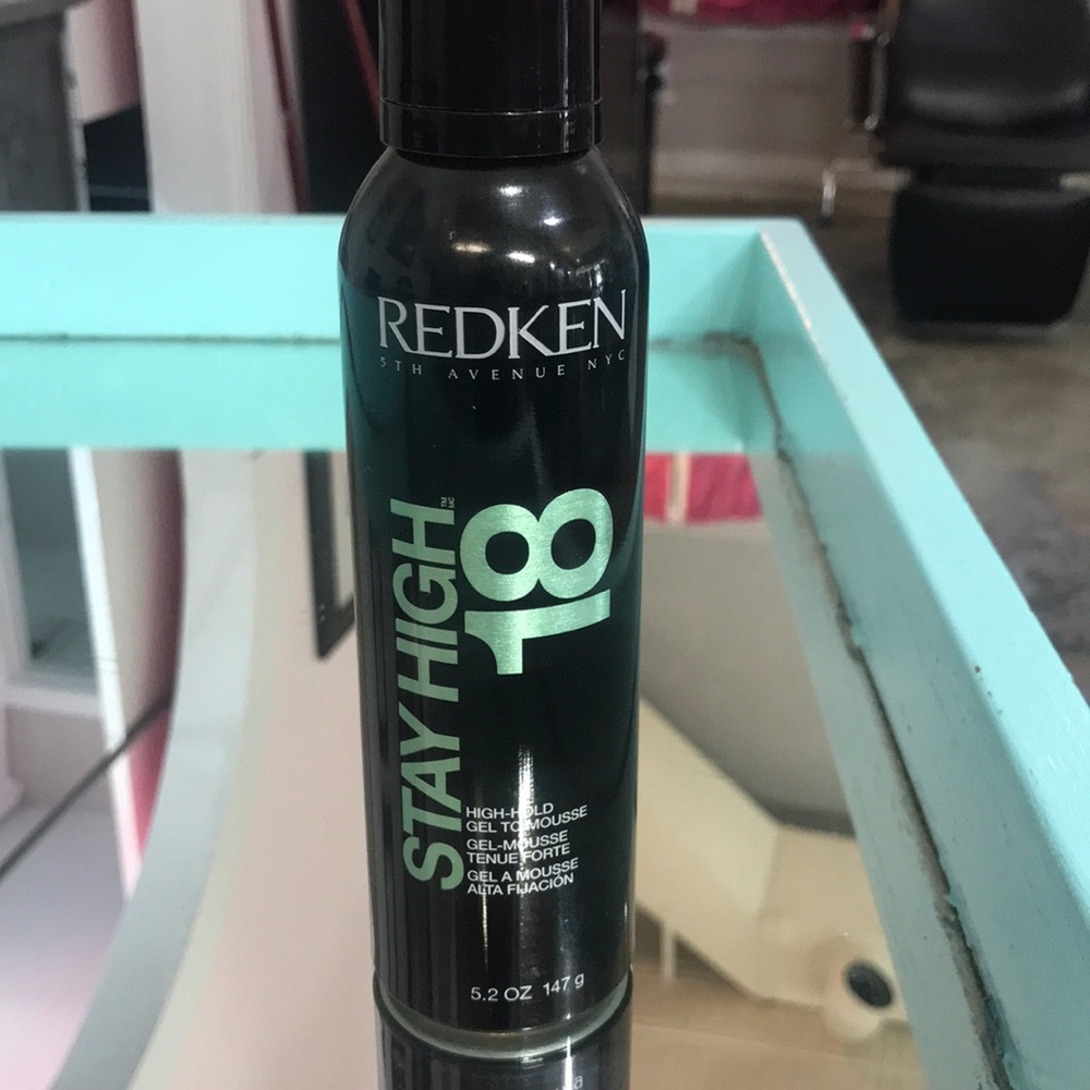Redken stay high 18 high gold gel to mousse